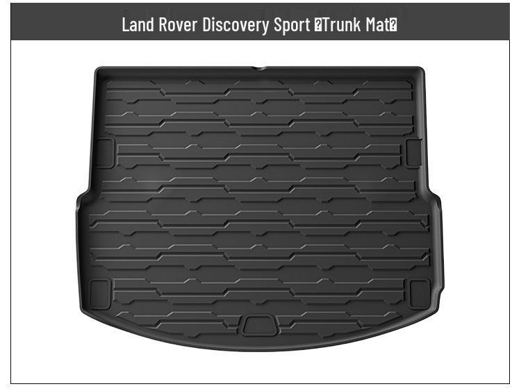Экологичные ТПЭ коврики для Land Rover Discovery Sport (2018-2025), включая подушки багажника и спинки.