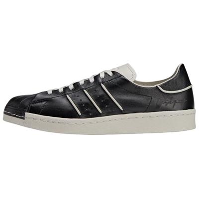 Y-3 Superstar черные тальковые кроссовки унисекс JS0575