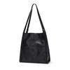 Genuine Leather Tote Bag Tote Bag A4 Large Capacity Handbag Commuter Bag Bag Tote Bag Bag Bag for Women Handbag Black [RQJZ] Women's Women's Women's