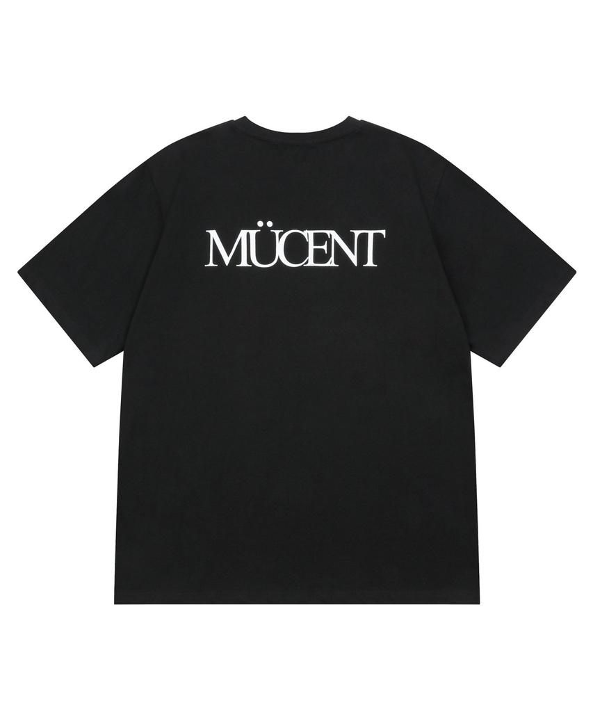 MUCENT Seoul Signature Logo Short Sleeve T-Shirt Unisex (2 Colors)