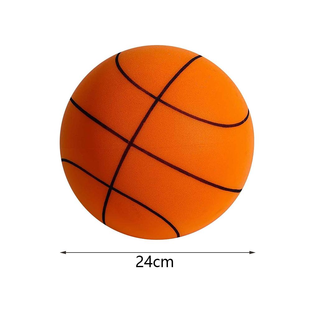 Комнатный бесшумный баскетбол оранжевый мяч линия Нет. 7