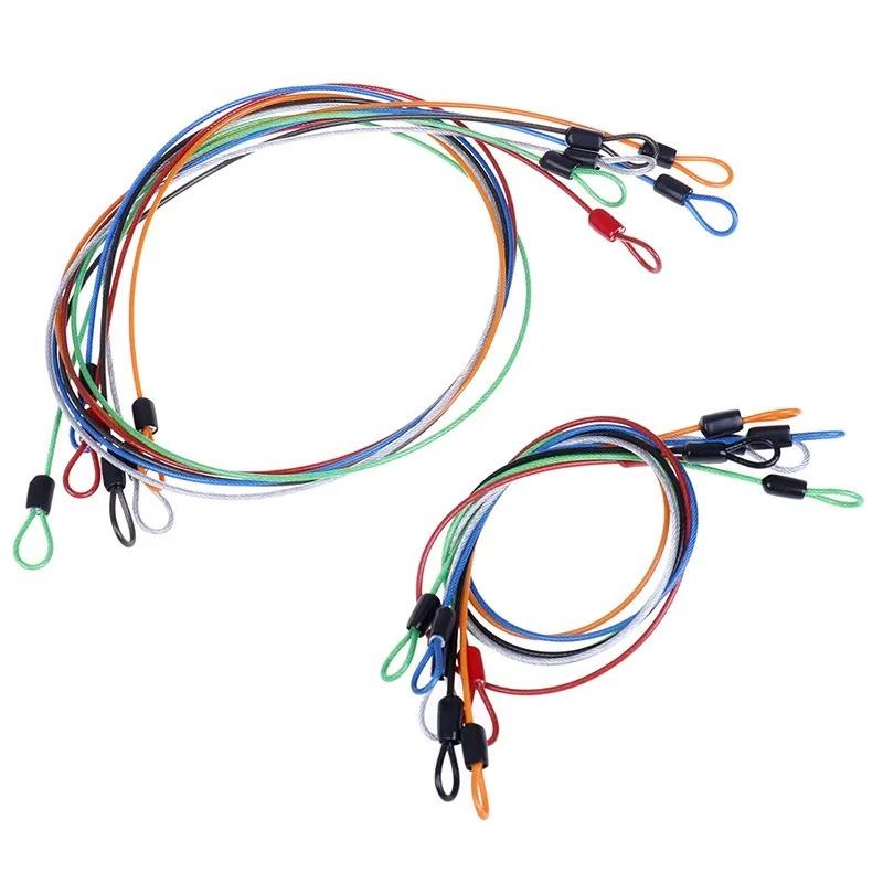 0,5 м Уличный Портативный Противоугонный Велосипедный Замок Тросовый Велоспорт Прочный Стальной Кабельный Замок MTB Шоссейный Велосипедный Замок Велосипедные Аксессуары для Подарка