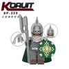 Конструкторные блоки человекоподобные куклы игрушки цифровые фигурки action figures собранные игрушки гусеничный детский развивающий кукла