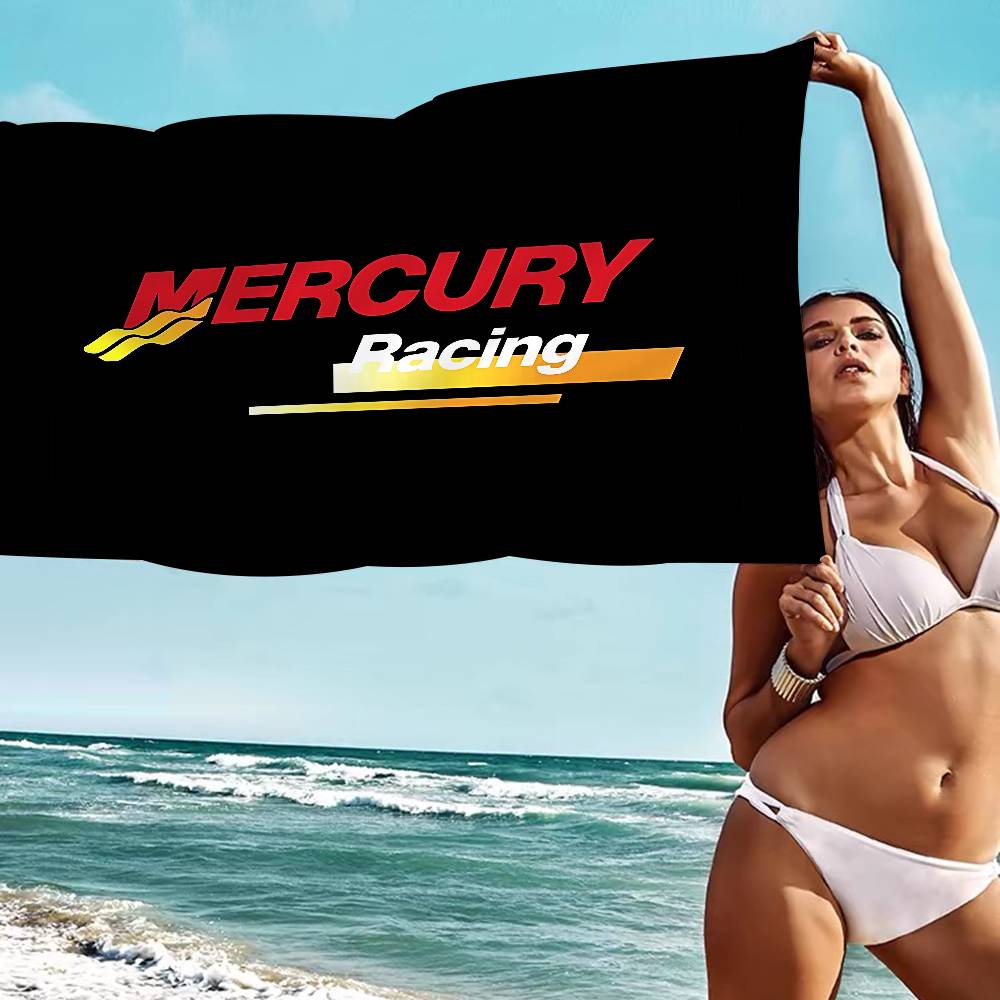M-Mercury Racing Пляжное полотенце Цветные банные полотенца Для девочки Микрофибра Быстросохнущее Без песка Пляж Йога Спа Тренажерный зал Бассейн
