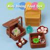 Кукольный домик Миниатюрная еда Игрушки Имитация коробок с едой Модель выпечки Украшение Декор сцены домашней жизни Игрушки Аксессуары для кукольного домика