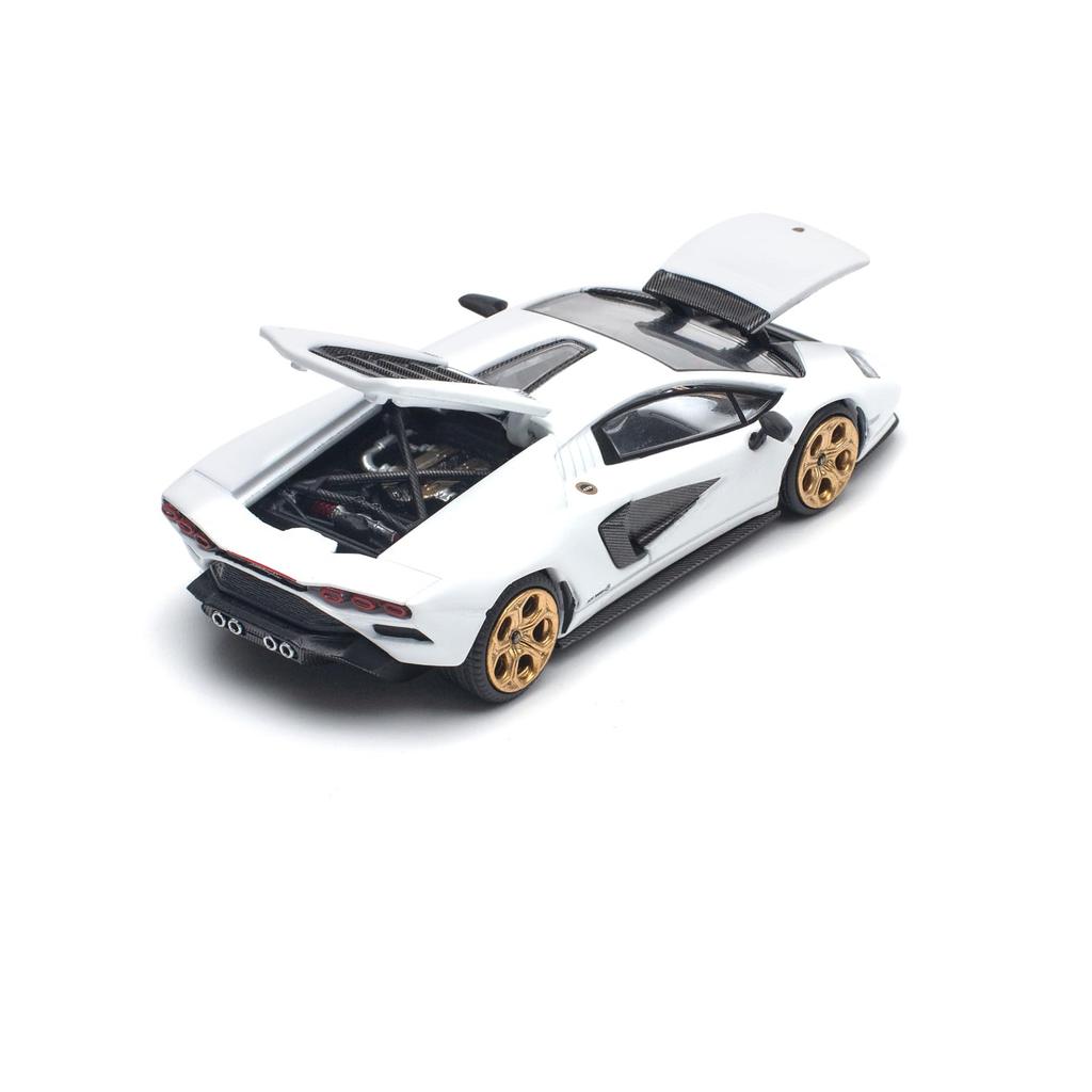 POP RACE Lamborghini Countach LPI BIANCO SIDERALE Готовый продукт 1/64 800-4