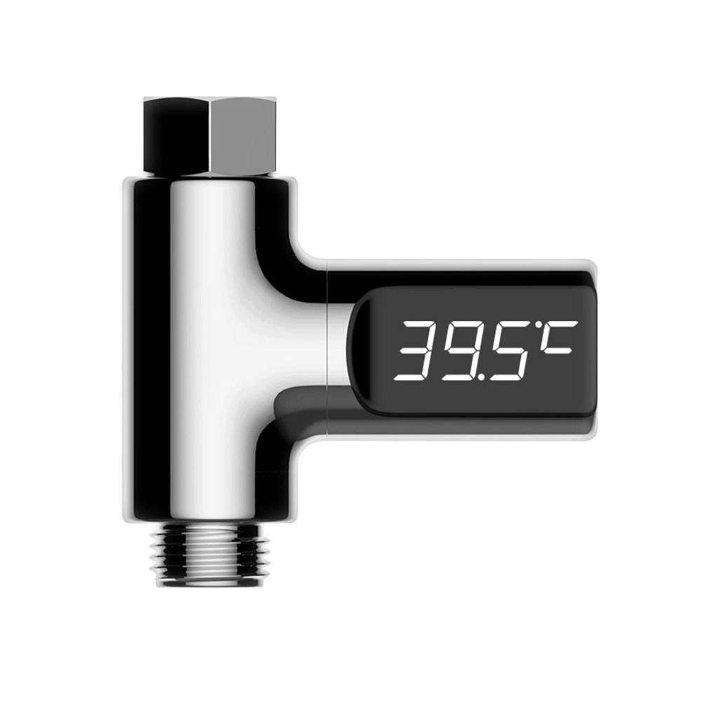 Hot Tub Water Temperature Monitor Self-powered Shower Faucets Bathing Temperature Meter Household