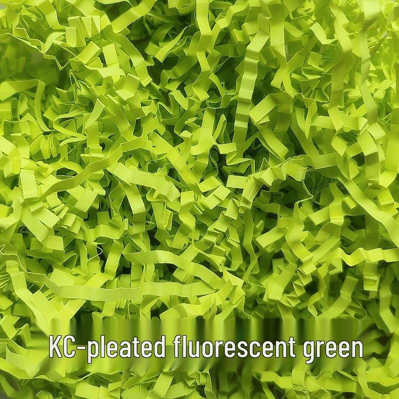 High-End Raffia Gift Box Filler - Shockproof Crepe Paper Shredded for Fruit & Wine Packaging