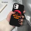 80s Retrowave Neon Palms Tree soft Phone Case Cover For iPhone 17 Air 16 15 14 plus 12 13 pro max coque Fundas