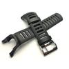 24MM Rubber Replacement Watch Band Silicone Strap Wristbands for Suunto Ambit 3 Peak / Sport / Run / 2 / 2S /2R