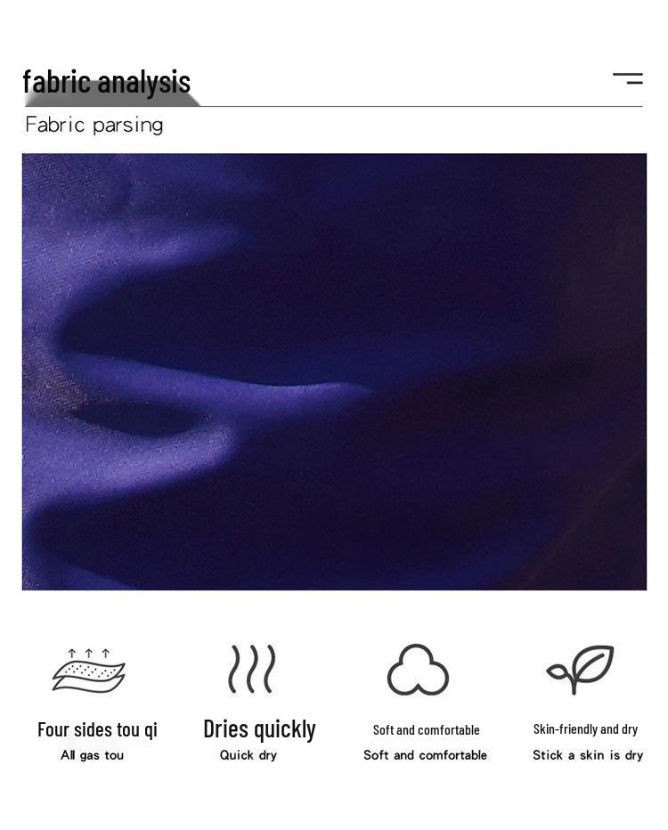 Men's Quick-Dry Split Set: Sun Protection Short Sleeve Swimsuit for Global Market