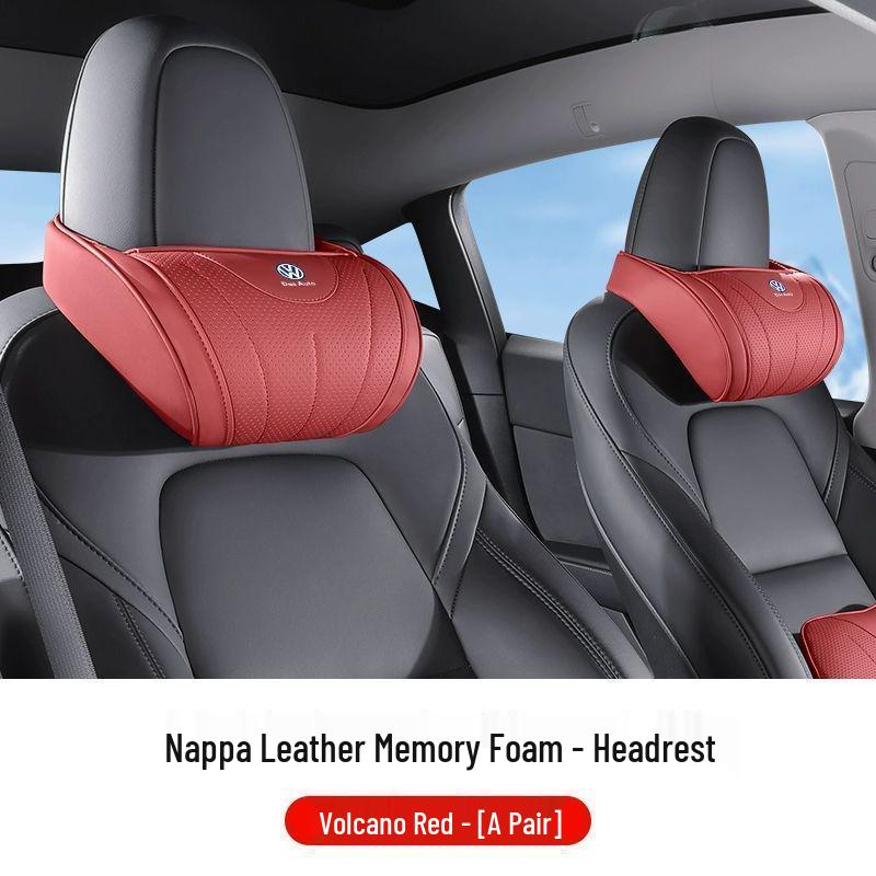 Volkswagen Lumbar Support & Headrest: Compatible with Passat, Magotan, Sagitar, Bora, Lavida, Tharu, ID3/4/6.