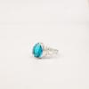 Natural Apatite Gemstone 925 Sterling Silver Jewelry Handmade Fashionable Ring RR-46-19