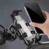 Motorcycle Scooter Phone Mount Bracket Rack 360 Degree Rotatable Holder for Secure Navigation and Communication on Rides