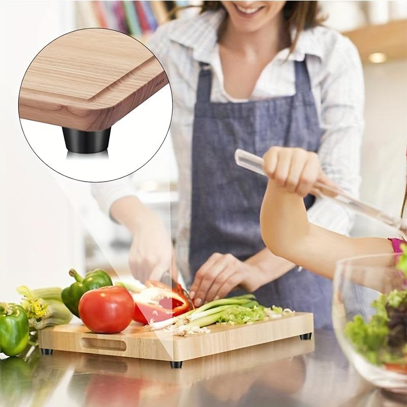 200 Piece Slip Rubber Furniture Pads Self Adhesive Protective Cap Reduce Noise Prevent Scratches Cutting Table Chair Cabinet Use