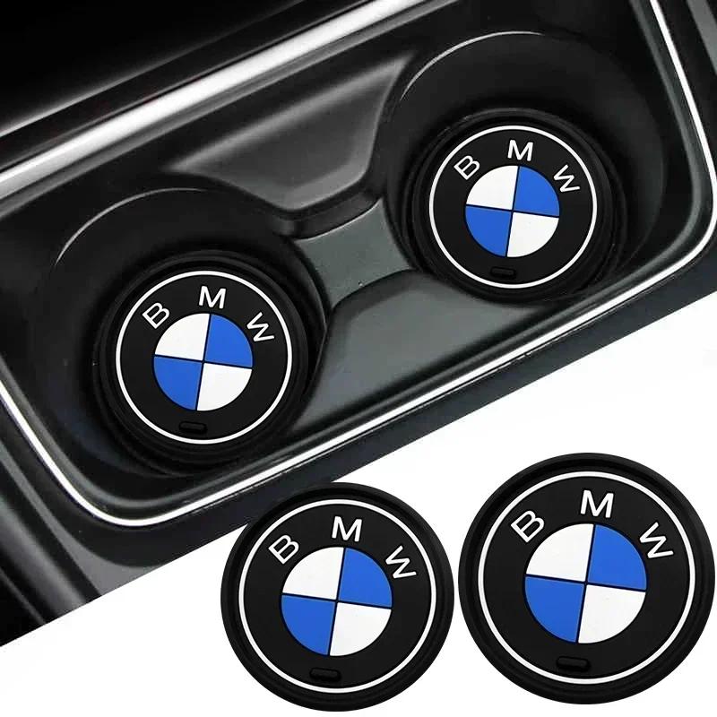2025 E46 x5 2 шт. Автостайлинг Силиконовый Держатель для стакана воды/бутылки в салоне автомобиля Противоскользящая подкладка-коврик для BMW M3 M5 X1 X3 X5 E36 E37 E46