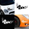 Delicate Flowers Car Vehicle Hood Body Reflective Decals Sticker Decoration