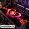 Large Mouse PadManchester United Custom Name Text Personalized Desk Mat Non Slip Gaming Pad