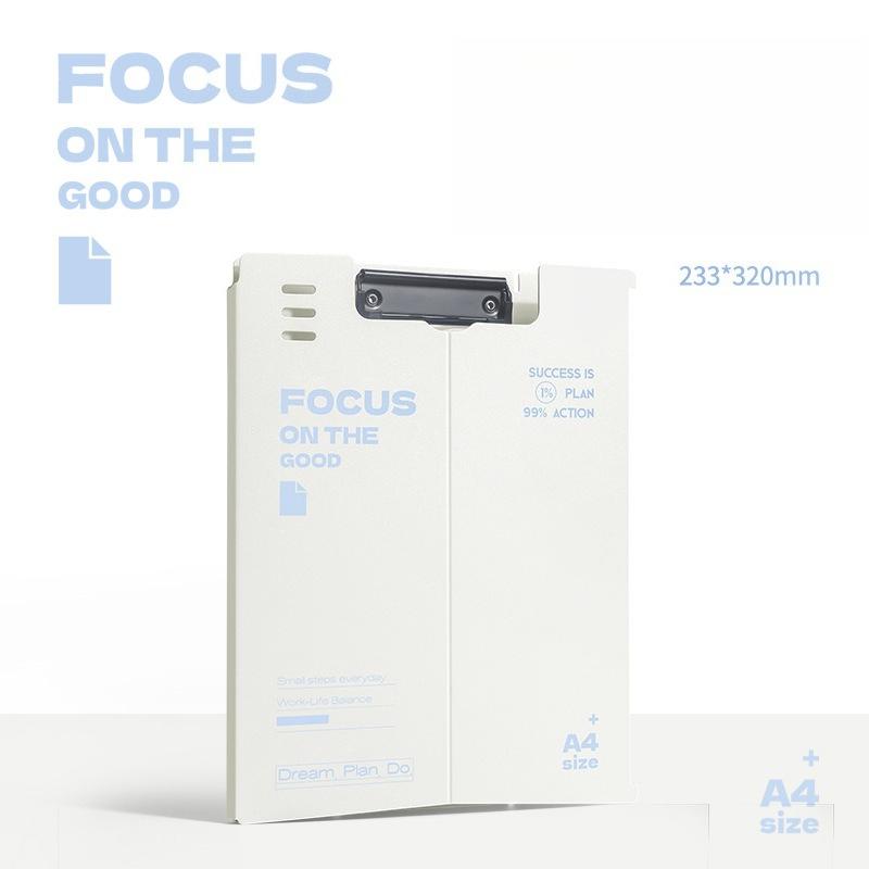 Vertical Board Clip A4 Folder Board Clip Writing Pad for Students to use for Paper Storage and Writing Board Organization