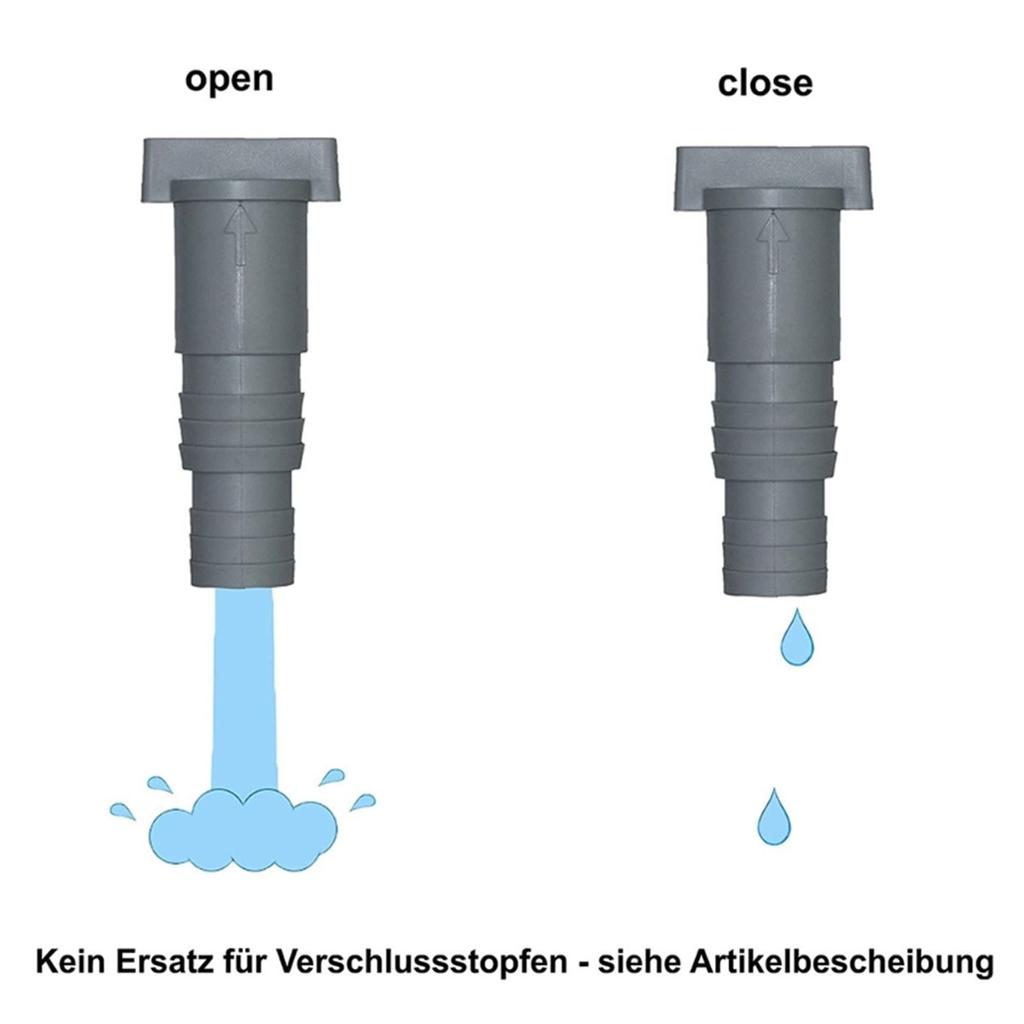 Сменный соединитель шланга, адаптер для шланга для бассейна, погружные запорные клапаны, мягкие шланговые клапаны, пластиковый материал для шлангов диаметром 32 мм