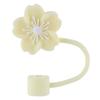 Flower Straw Cover Cap Dust-Proof 10mm Straw Topper Reusable Drinking Straw Cap Cup Accessories for 40 Oz/30 Oz Tumbler