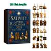 24 Days Christmas Nativity Jesus Advent Calendar Countdown Calendar Collectibles Christmas Advent Calendar Christmas Party Decor