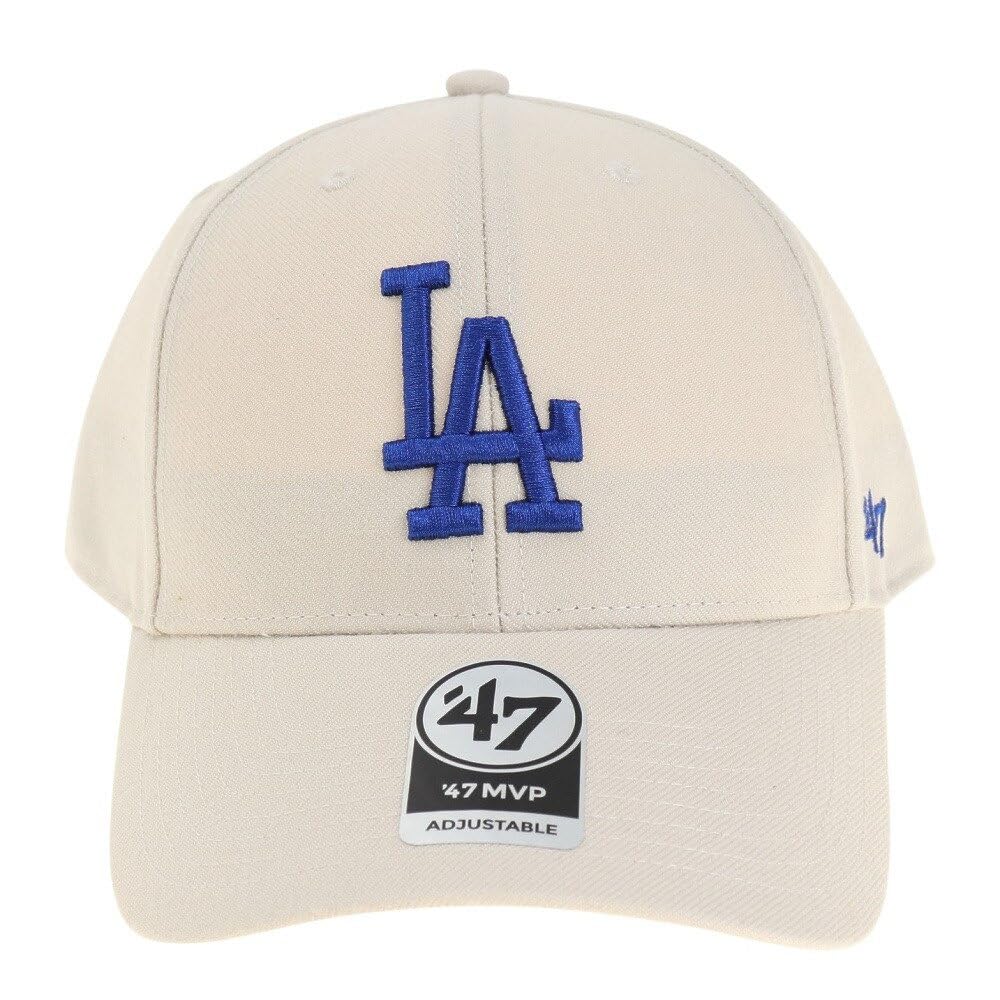 Кепка MVP Los Angeles Dodgers, сорок семь, МЛБ (47) B-MVP12WBV-BN (Слоновая кость/FF/Мужская)