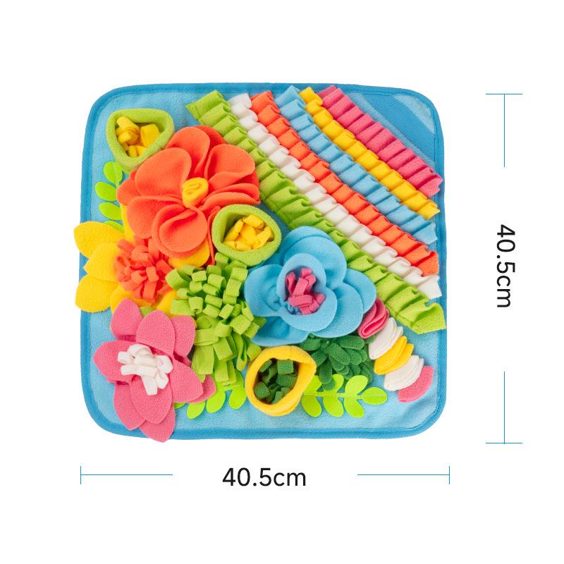 Pet Sniffing Mat: Dog Food Hiding Blanket & Boredom Relief Educational Toy