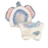 Cartoon Hat 10cm Cotton Doll Clothes Elephant Jumpsuit Doll Dress Up Set  Doll Accessories