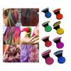 8Pcs Disposable DIY Hair Dye Powder Water Soluble Colorful Hair Chalk Powder Temporary Spray Pastel Hairstyle Tools