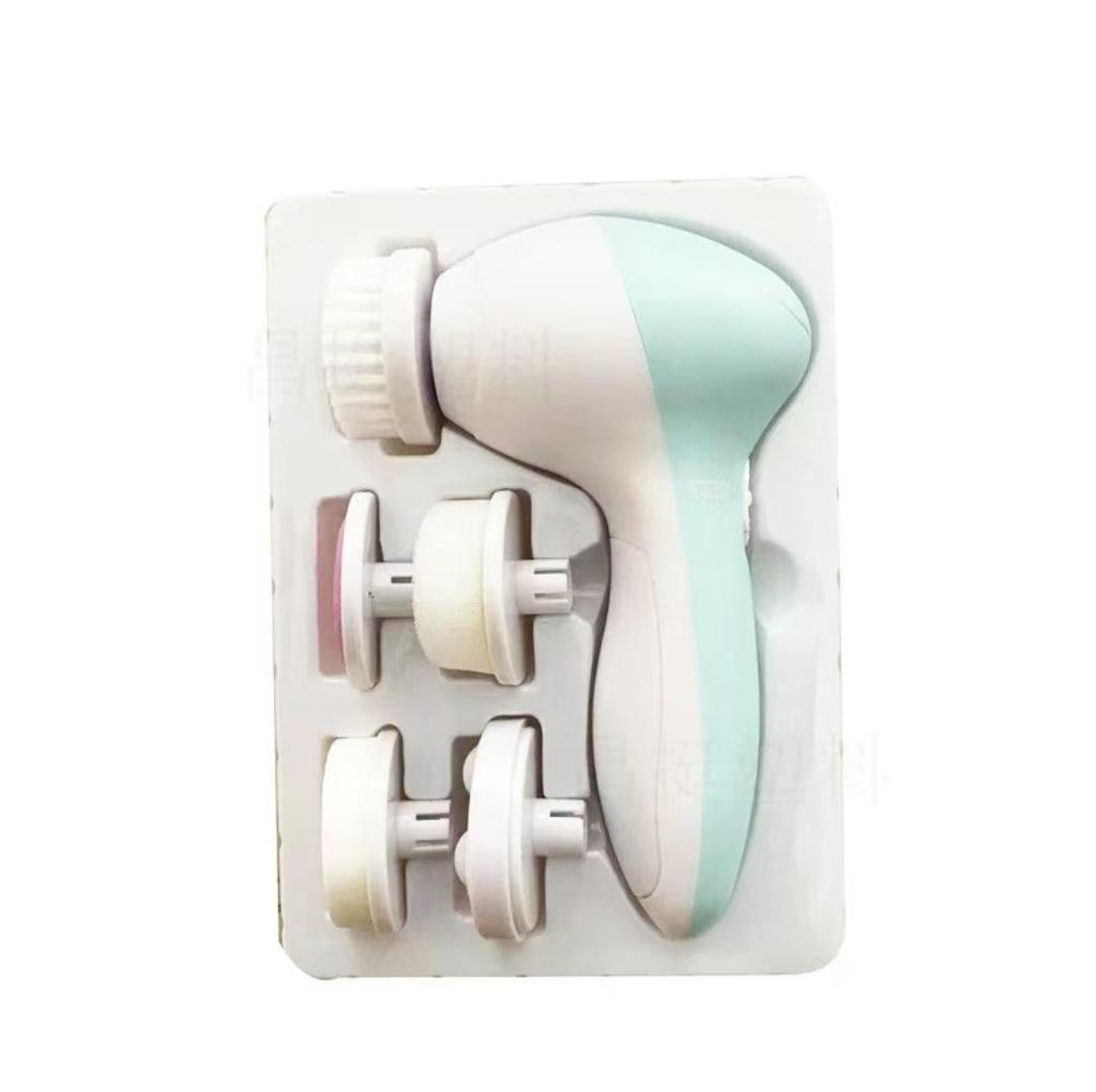 Электрическая щетка 5-в-1 для очищения и массажа лица для глубокого очищения пор