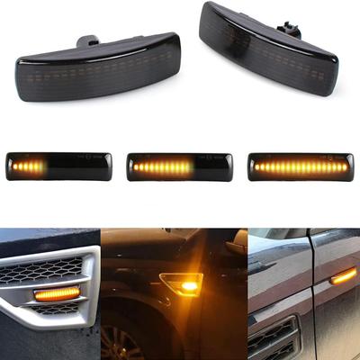 Светодиодные боковые габаритные огни с тонированными линзами для Land Rover LR2/LR3/LR4