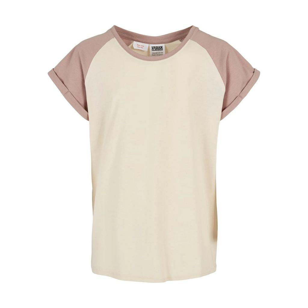 Urban Classics Girls Contrast Raglan T-Shirt