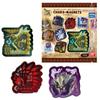 Bandai Monster Hunter 20-летие Магниты с персонажами Жевательная конфета (14 штук) Игрушки/Жевание (Охотник на монстров)