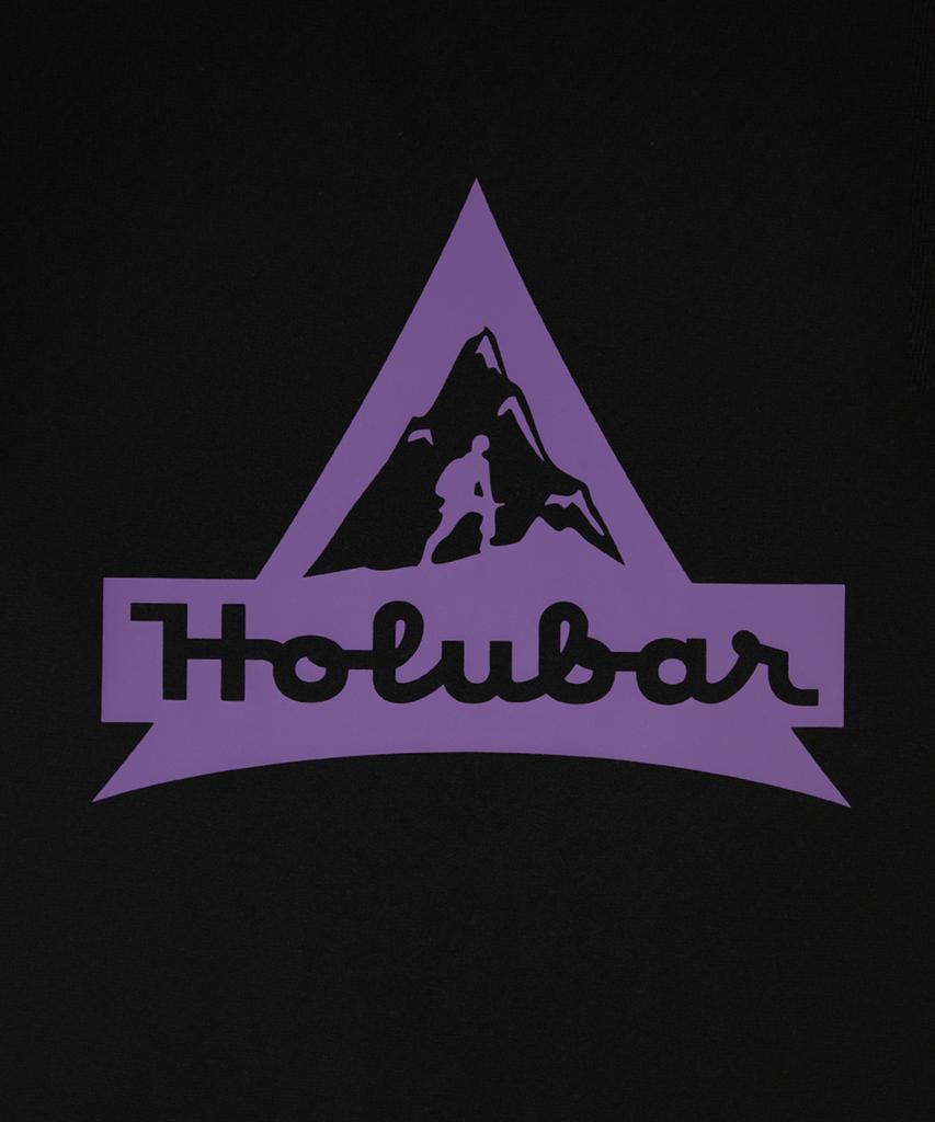 Черная футболка с логотипом архива Holluba