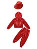 Children Dancewear Suits Kids Girls Boys Shiny Sequins Clothing Sets Hip Hop Dance Stage Costumes