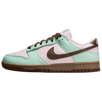 Кроссовки женские Dunk Low Mint Chocolate Green Pearl-Pink Gum-Light-Brown IH0821-679