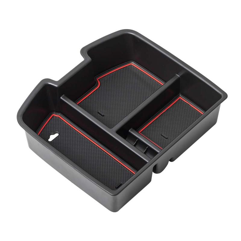 Car Armrest Center Storage Box Container Glove Organizer Case For Chevy GMC 2007 2008 2009 2010 2011 2012 2013 2014