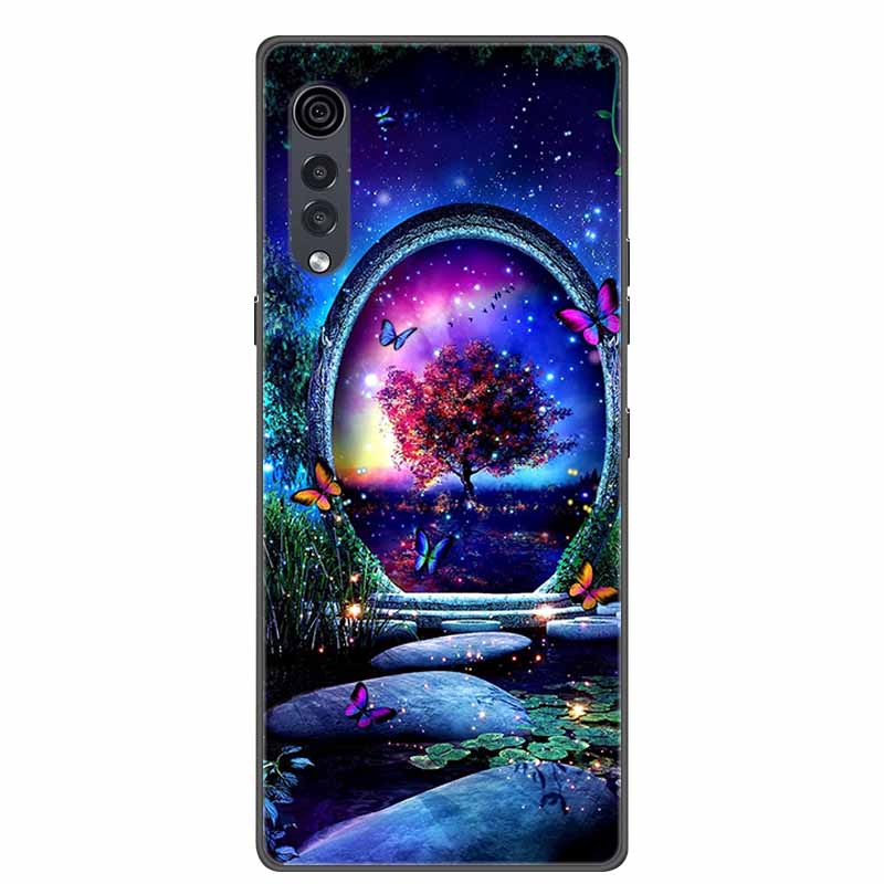 Для LG Velvet Чехол Черный Силиконовый Мягкий ТПУ Задняя Крышка Чехол Для LG Velvet2 Pro Funda Для LG Velvet 5G LM-G900EM Бампер Coque Capa