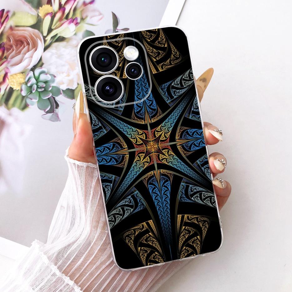 For Oppo Reno 15 FS Case Reno15 F 5G CPH2801 Luxury Butterfly Painted Cover Soft Slim Phone Case For Oppo Reno15 Pro Fundas Bags