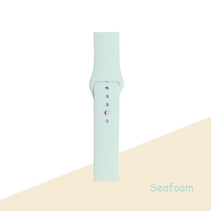 Силиконовый ремешок для браслета Apple Watch 44 мм 40 мм 38 мм 42 мм ремешок для часов Apple Watch Band Correa для Iwatch Series7 6 Se 5 4 3