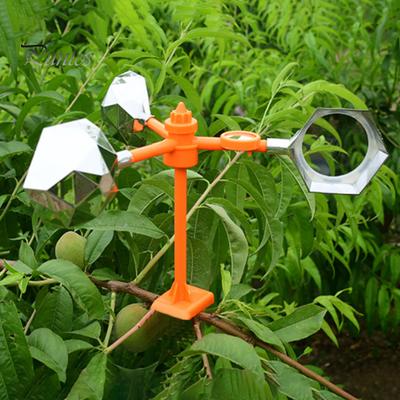 Отпугиватель птиц, безвредный с вращением на 360 градусов, светоотражающий, против птиц, визуальный отпугиватель птиц, держите голубя и дятла подальше, сад, сад, птица