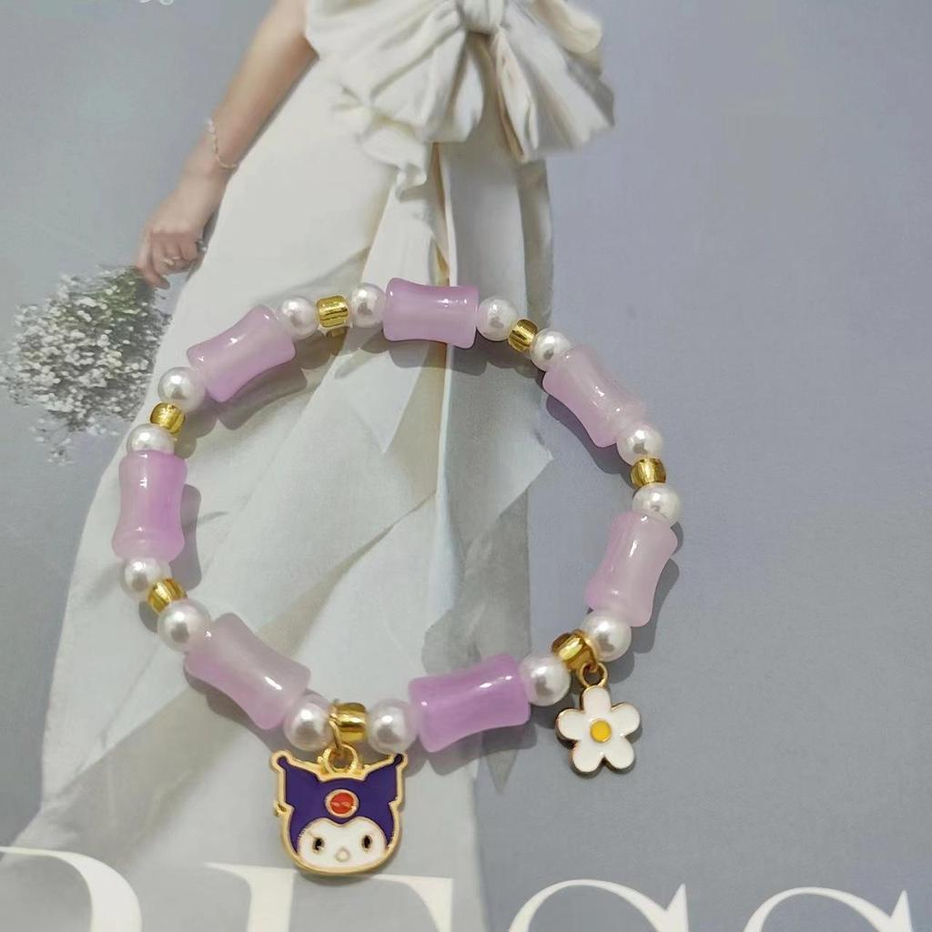 Браслет в китайском стиле с цветочным узором и бабочками - Элегантный сказочный дизайн, Идеальный подарок на день рождения для девушки