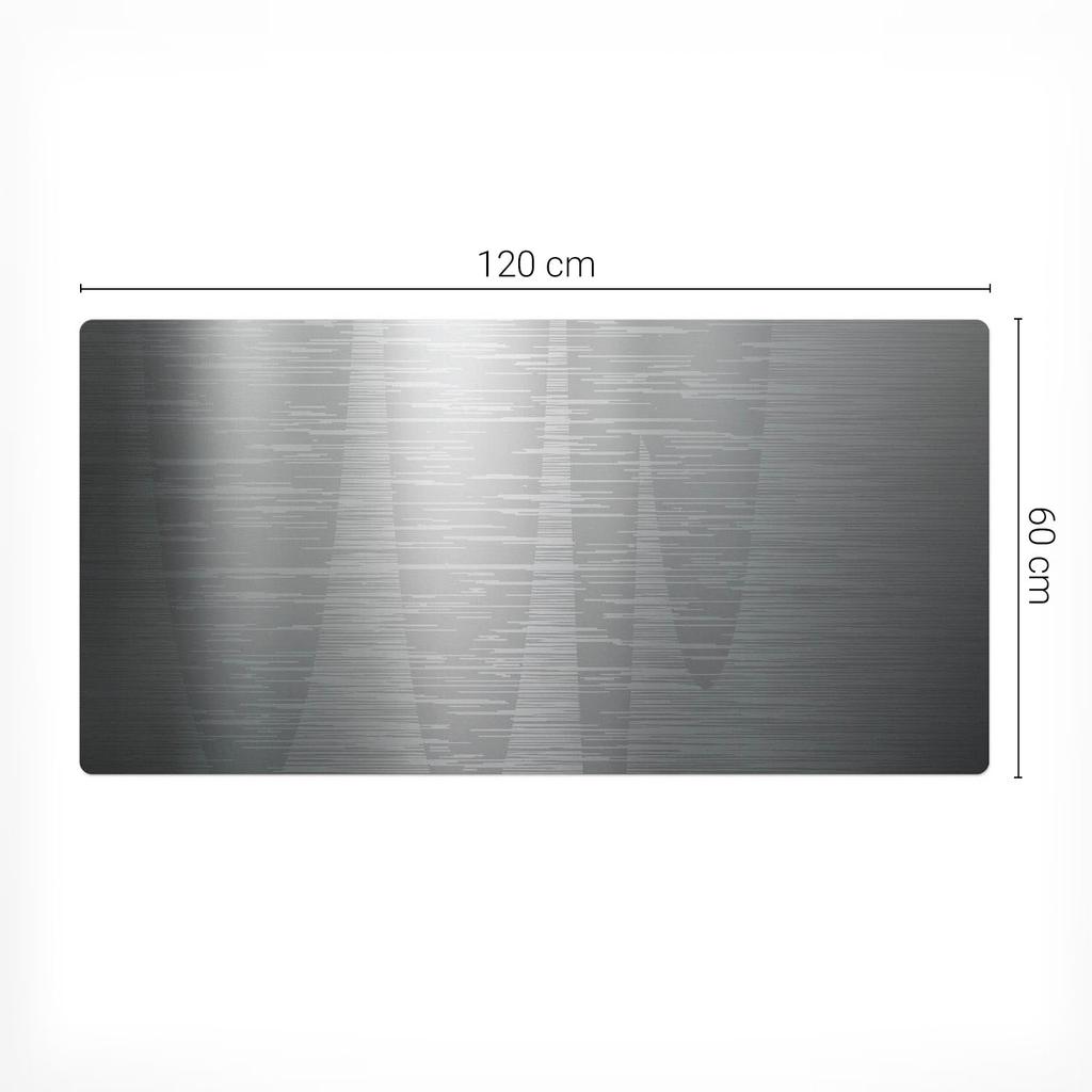 Mata Ochronna Na Blat Do Firmy Biura Pracy Pionowe Linie I Cienie 120X60 Cm