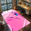 Нескользящий моющийся коврик для пола Kirby, Декор, Большой ковер, Идеально подходит для спальни и игровой комнаты, Дом.-TING
