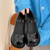 French Retro Thick Heel High Heels Women's 2025 New Spring and Autumn Versatile Skirt Mary Jane Light Mouth Small Leather Shoes