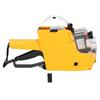 Price Tag Gun 10 Digits 2 Lines Labeller Marker Attacher Tool for Office Retail Store Yellow