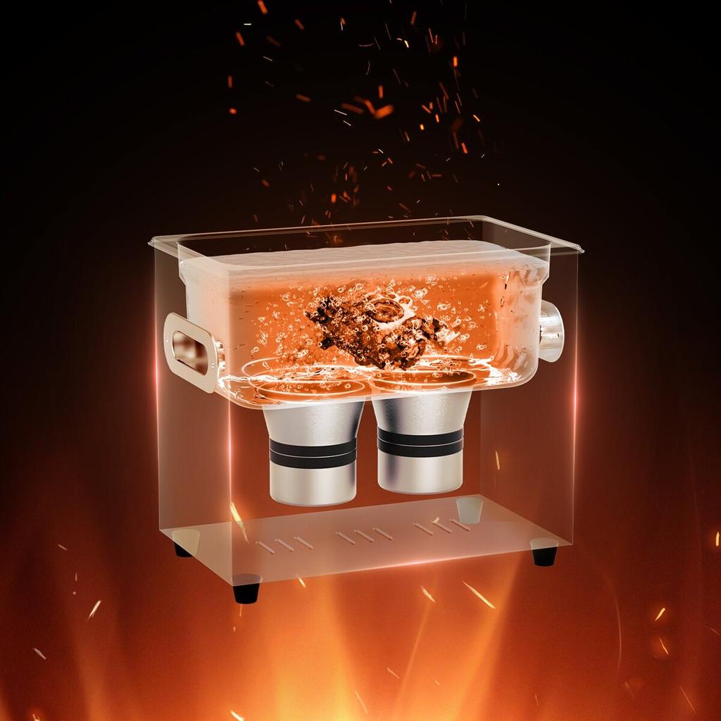 3L Ultrasonic Cleaner with Heater Timer & Basket Digital Sonic Machine