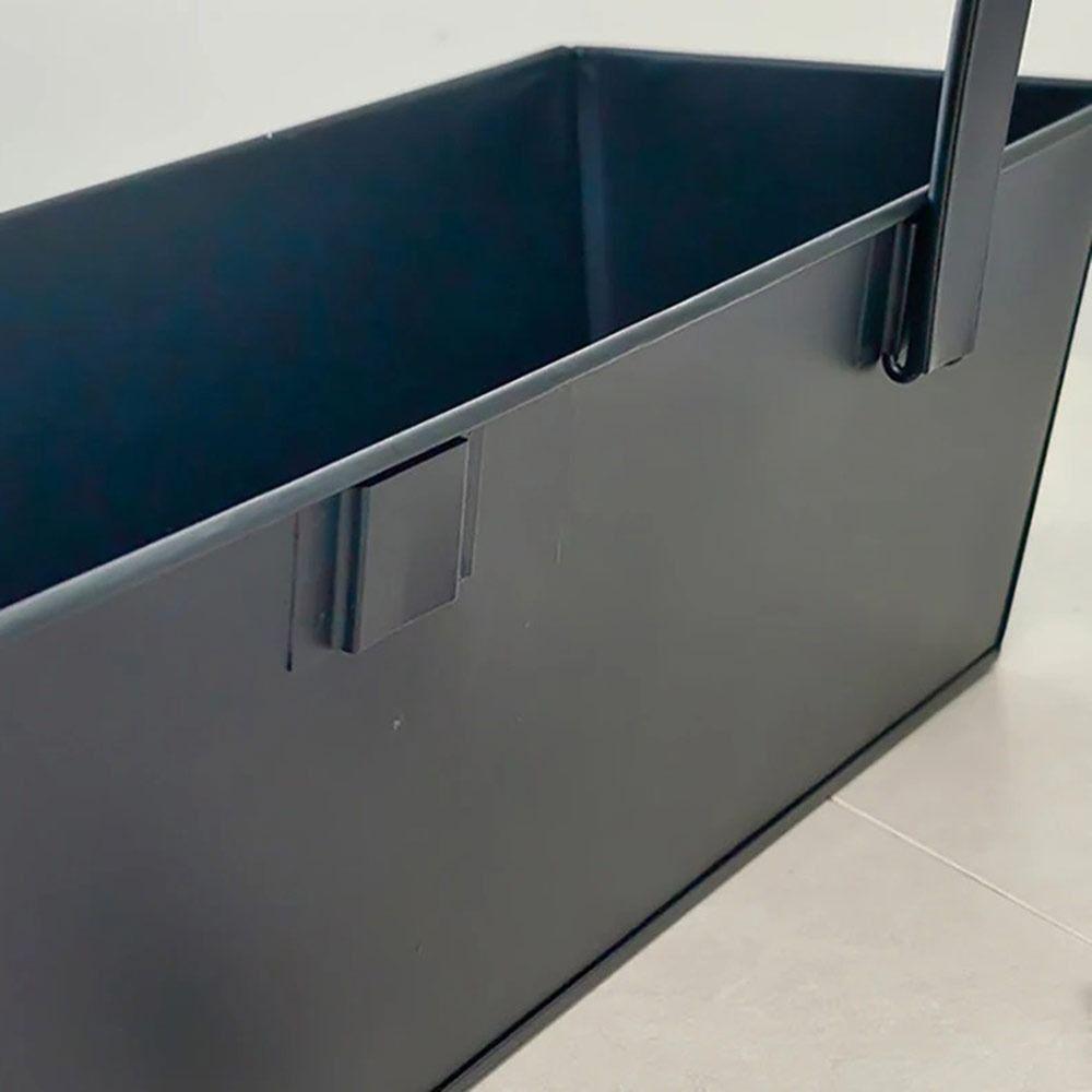 Iron Hanging Flower Pots Weather-Resistant Modern Boho Planter New Wall Mount Window Box