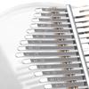 17-tone Acrylic Kalimba Thumb Piano Transparent Speaker Finger Piano Portable Musical Instrument with Study Instruction